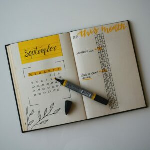 kalendarz, kursy języka angielskiego